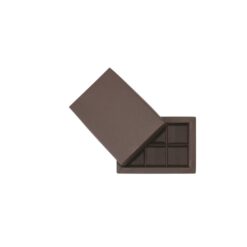6er Pralinenschachtel „Sirio“ mit Kartondeckel in Carruba, Draufsicht