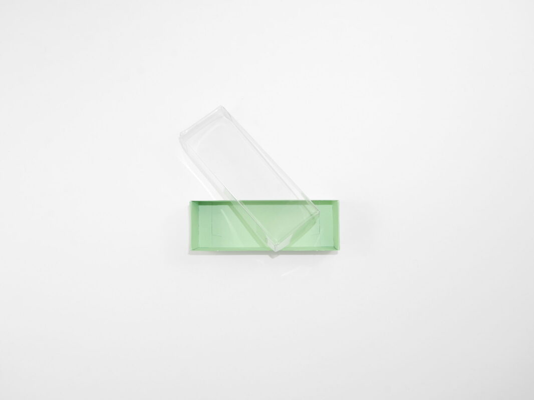 7703-63 pralinenschachtel-trueffelstange-3-pralinen-mint-klarsichtdeckel-verpackung
