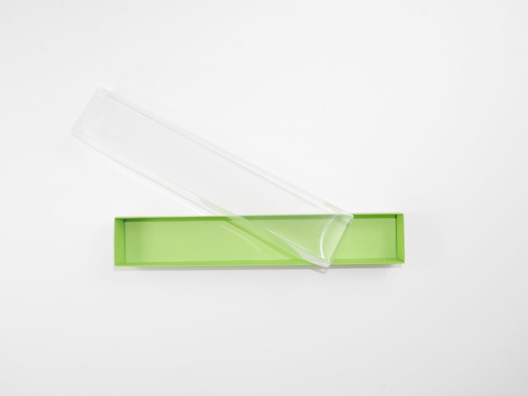 7706-61 pralinenschachtel-trueffelstange-6-pralinen-hellgruen-klarsichtdeckel-verpackung