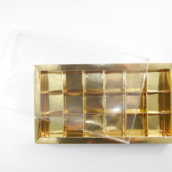 7818-10KS pralinenschachtel-18-pralinen-gold-klarsichtdeckel-verpackung