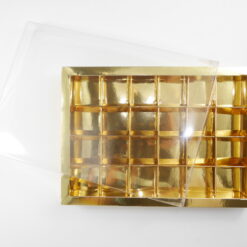 7824-10KS pralinenschachtel-24-pralinen-gold-klarsichtdeckel-verpackung