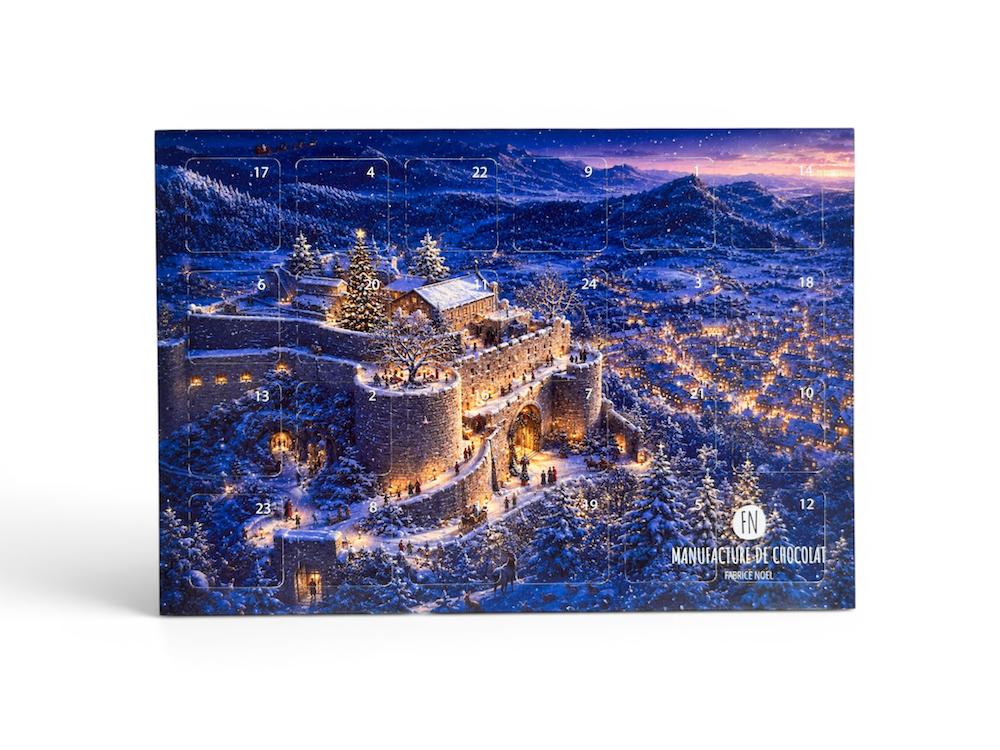Kleiner Adventskalender für 24 Pralinen und Trüffel – Bild 3