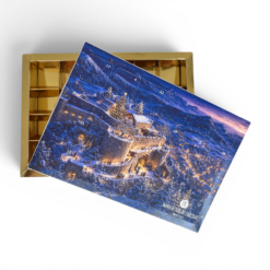 Kleiner Adventskalender für 24 Pralinen, Kundenbeispiel