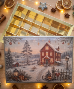 Personalisierbare Adventskalender für Pralinen und Trüffel